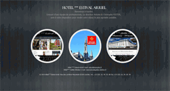 Desktop Screenshot of estival-hotel.com